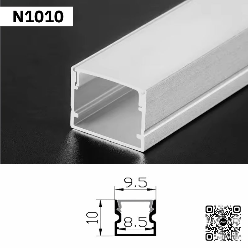 Thanh Nhôm Định Hình Lắp Nổi 2 Mét | N1010